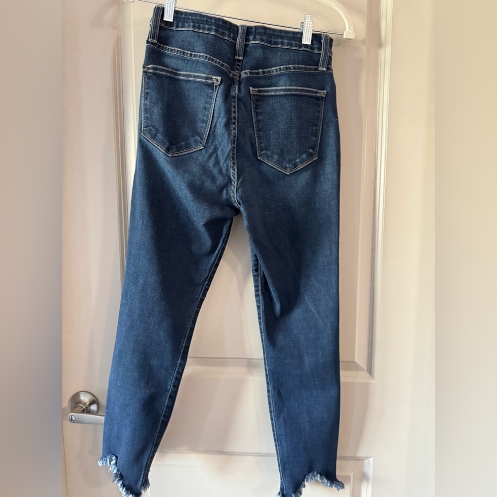 LTJ Letter to Juliet l Amore High Rise Skinny Raw Frayed Hem Jeans l 29 - Picture 4 of 9